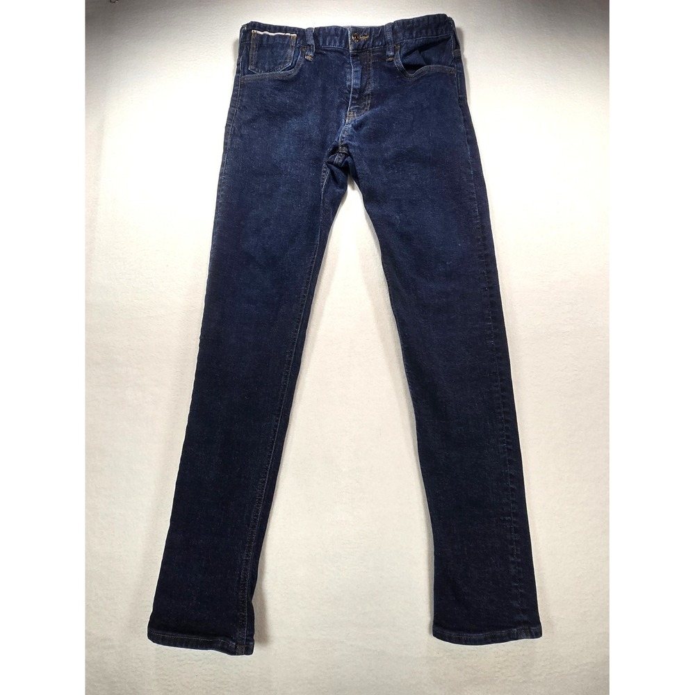 Armani Exchange J75 Slim Fit Jeans Mens 32 Dark Indigo Blue Denim Pants